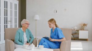 Long-Term Nursing Care, what qualifies a patient for skilled nursing care
